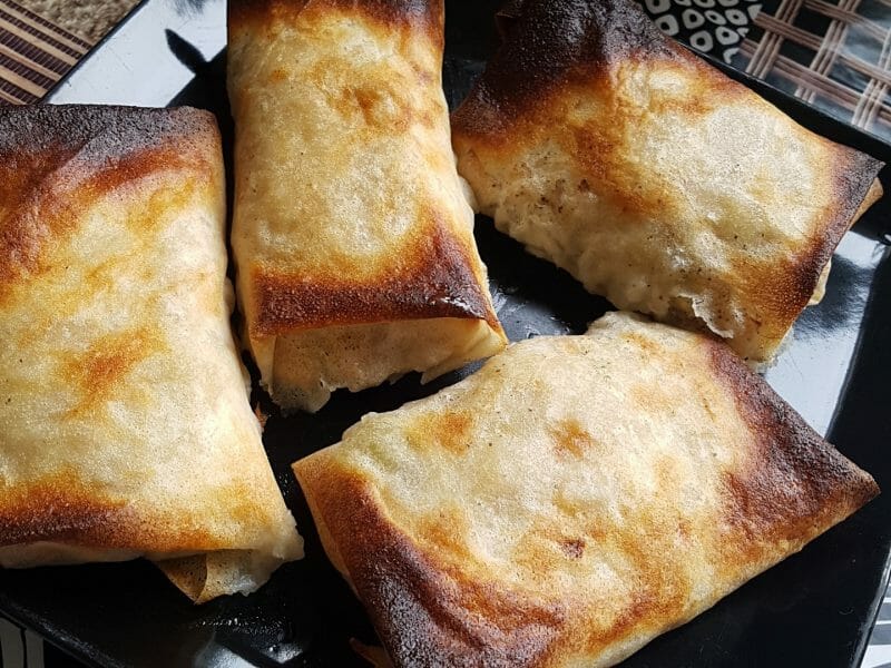 Cliquez pour zoomer ! Brick de saumon et poireaux Thermomix par maella95