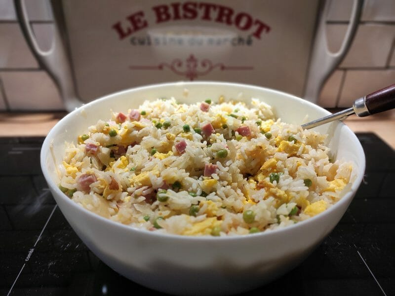 Cliquez pour zoomer ! Riz cantonais Thermomix par Jumag