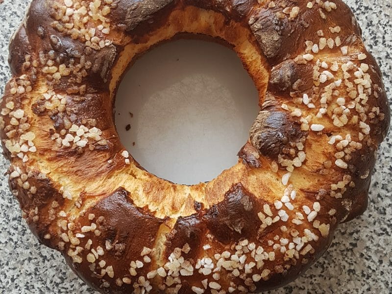 Cliquez pour zoomer ! Brioche tressée à la mie filante Thermomix par Cynthias
