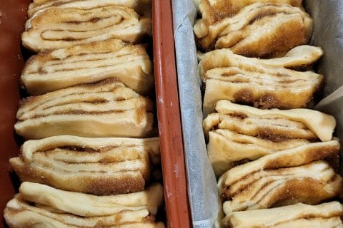 Cliquez pour zoomer ! Brioche à effeuiller à la cannelle Thermomix par mamounation