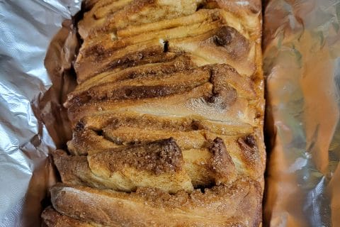 Cliquez pour zoomer ! Brioche à effeuiller à la cannelle Thermomix par mamounation