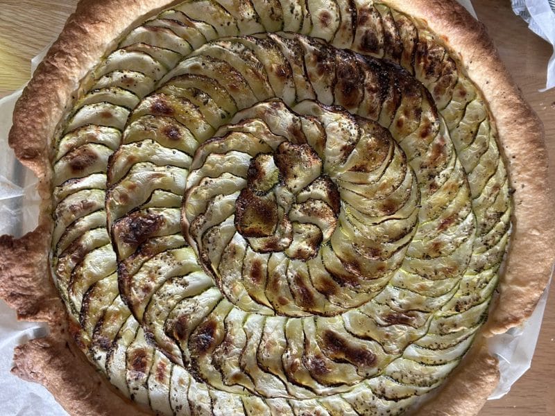 Cliquez pour zoomer ! Tarte courgettes et ricotta Thermomix par Joelle10