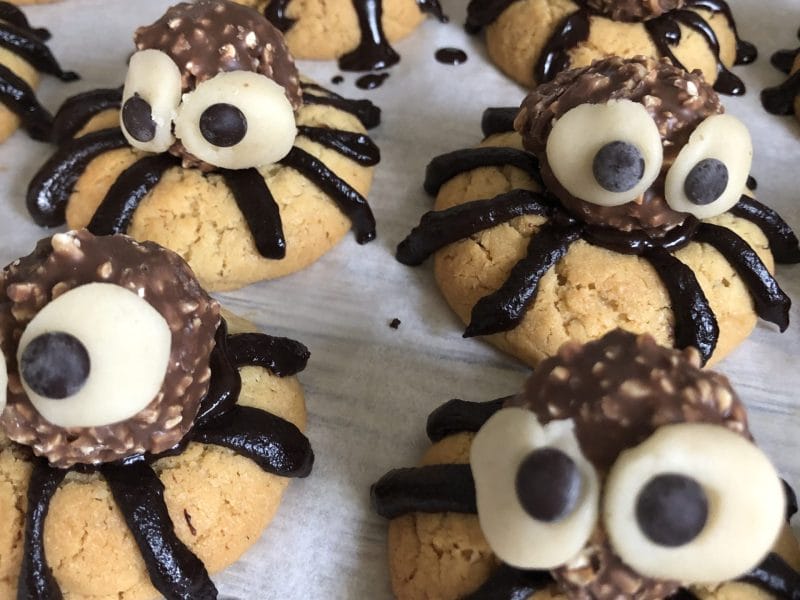 Cliquez pour zoomer ! Spider cookies – cookies araignées Thermomix par solene1986