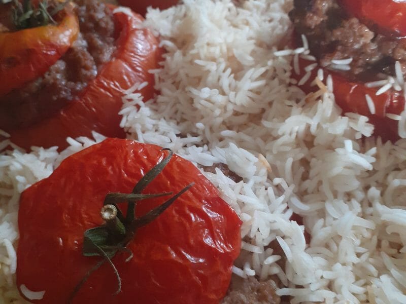 Cliquez pour zoomer ! Tomates farcies Thermomix par mimi029