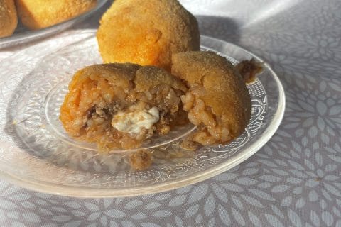 Cliquez pour zoomer ! Arancini Thermomix par mimi029