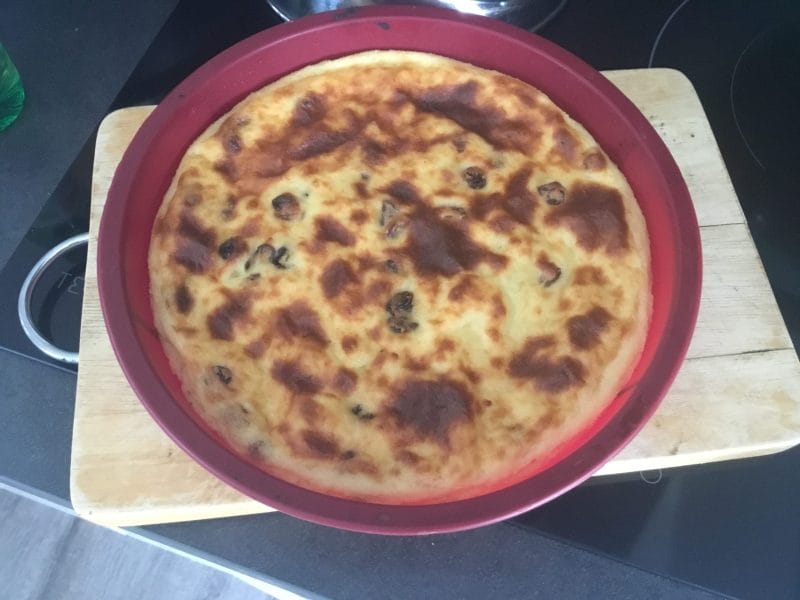 Cliquez pour zoomer ! Gâteau de semoule aux raisins secs Thermomix par fanny88200