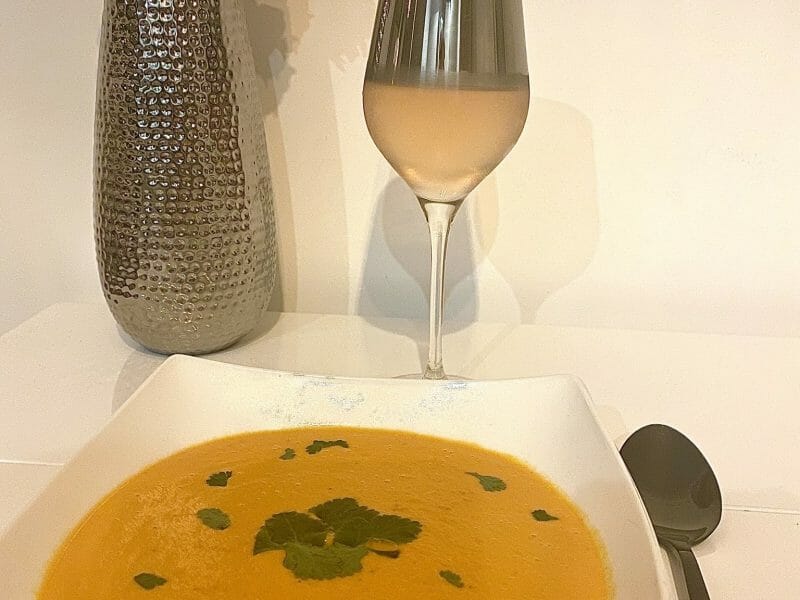 Cliquez pour zoomer ! Velouté de carottes et poivrons rouges Thermomix par shashou_78
