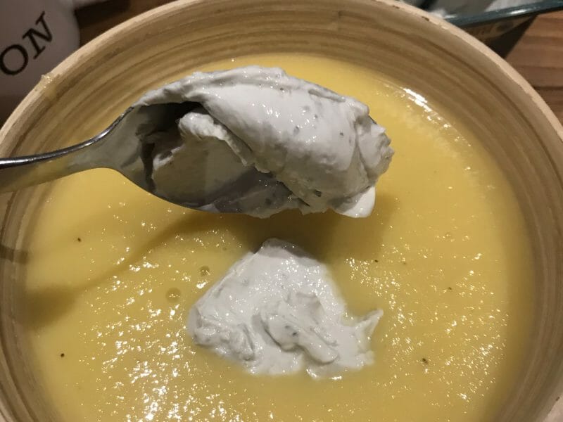 Cliquez pour zoomer ! Velouté de butternut et panais à la fourme d’Ambert Thermomix par claire_210