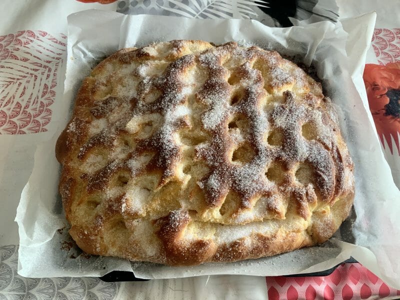 Cliquez pour zoomer ! Fougasse d’Aigues-Mortes Thermomix par vickyrovence