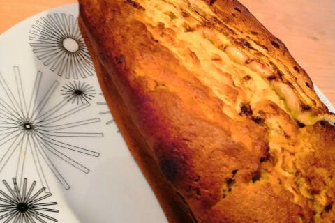 Cliquez pour zoomer ! Cake banane et pépites de chocolat Thermomix par melany_7