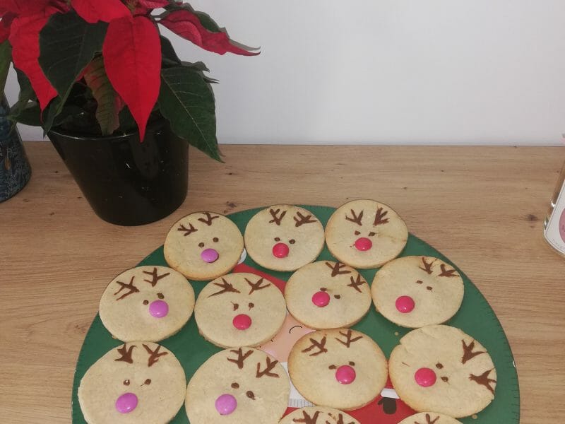 Cliquez pour zoomer ! Sablés rennes de Noël Thermomix par lili4533
