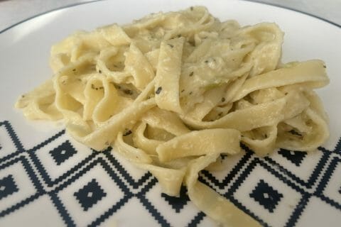 Cliquez pour zoomer ! Farfalle à la crème de courgettes Thermomix par celine_1002