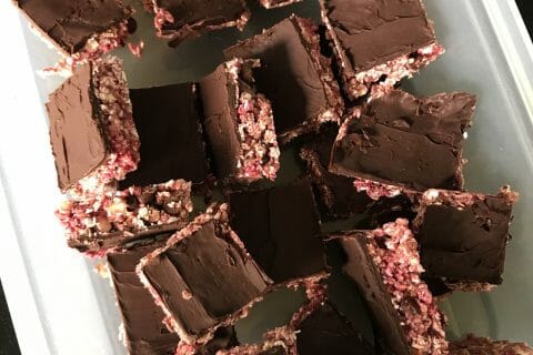 Cliquez pour zoomer ! Barres de céréales à l’avoine, noisettes, banane et chocolat Thermomix par LaetitiaIsa