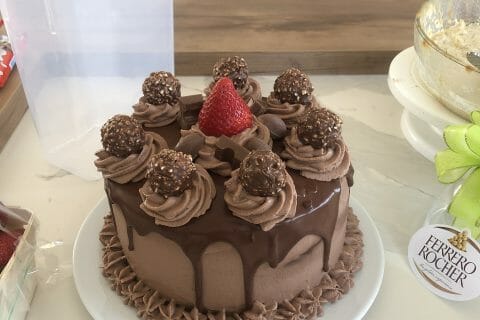 Cliquez pour zoomer ! Layer cake Kinder Bueno Thermomix par cl