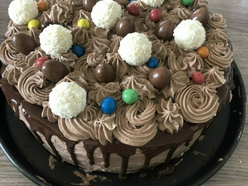 Cliquez pour zoomer ! Layer cake Kinder Bueno Thermomix par jerlysenzell