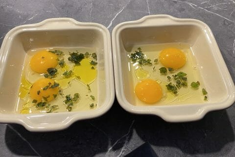 Cliquez pour zoomer ! Oeufs cocotte à l’italienne Thermomix par Ninou ardèche