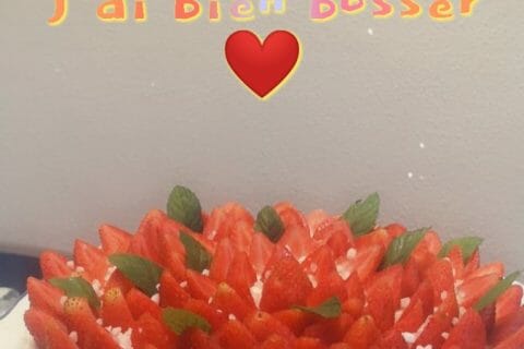 Cliquez pour zoomer ! Tarte aux fraises sans cuisson Thermomix par claudia_64