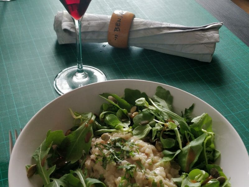 Cliquez pour zoomer ! Risotto au gorgonzola et champignons Thermomix par caleatica
