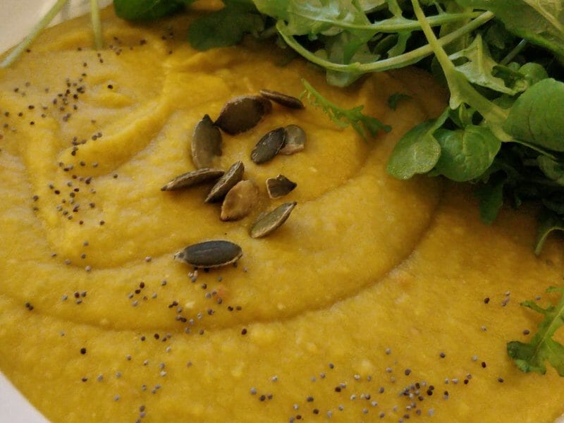 Cliquez pour zoomer ! Purée de pois cassés Thermomix par caleatica