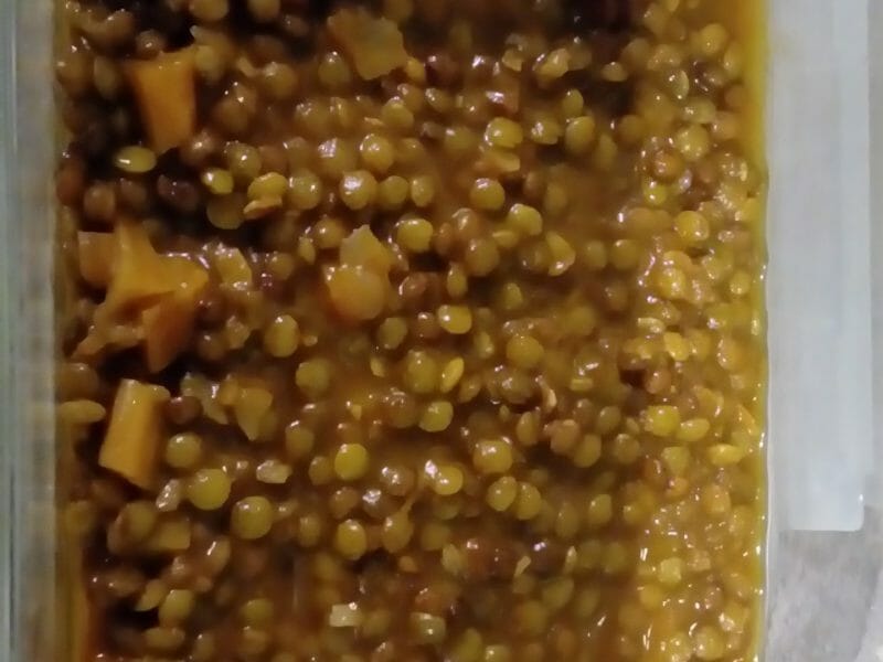 Cliquez pour zoomer ! Soupe de lentilles – 3dess Thermomix par Rezinha