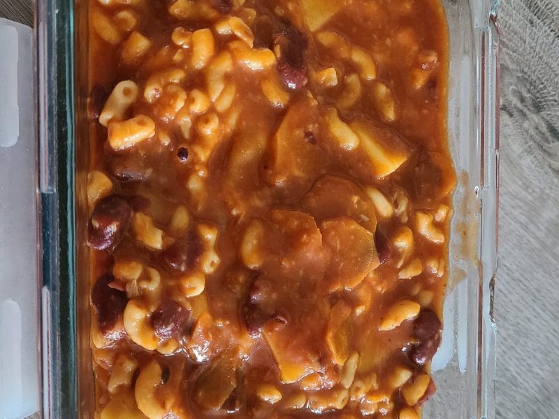 Cliquez pour zoomer ! Soupe aux haricots rouges et coquillettes Thermomix par Rezinha