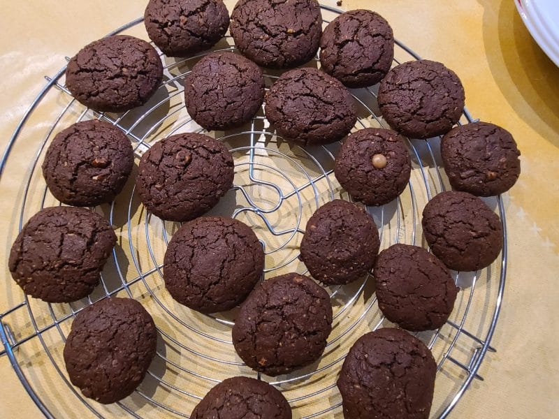 Cliquez pour zoomer ! Cookies avoine et chocolat Thermomix par Rezinha