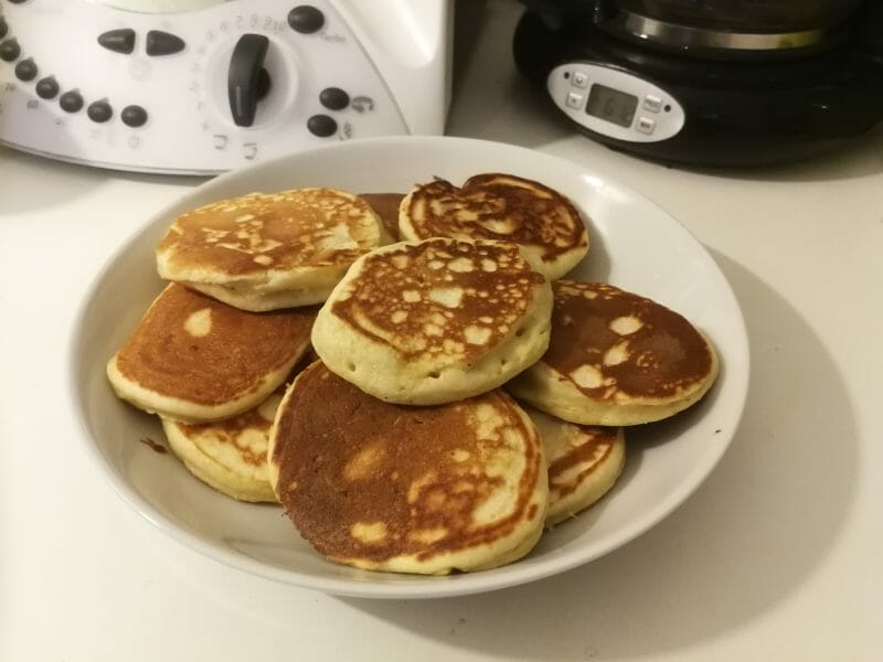 Cliquez pour zoomer ! Pancakes à la banane Thermomix par yukimaggy