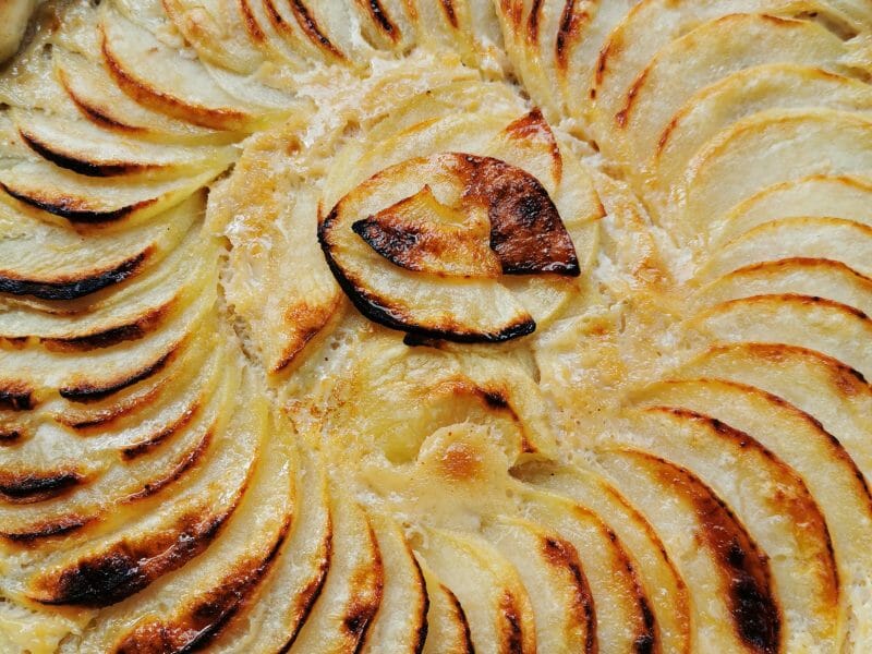 Cliquez pour zoomer ! Tarte aux pommes alsacienne Thermomix par aude_64