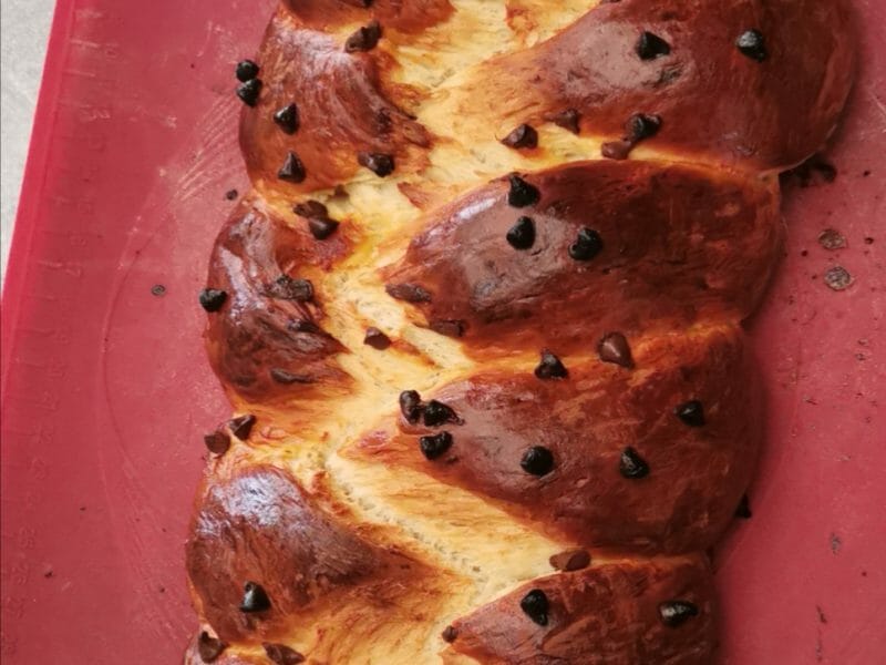 Cliquez pour zoomer ! Brioche tressée à la mie filante Thermomix par aude_64