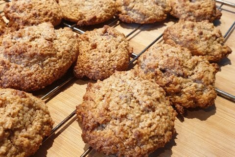 Cliquez pour zoomer ! Biscuits tendres aux flocons d’avoine Thermomix par bipbip56