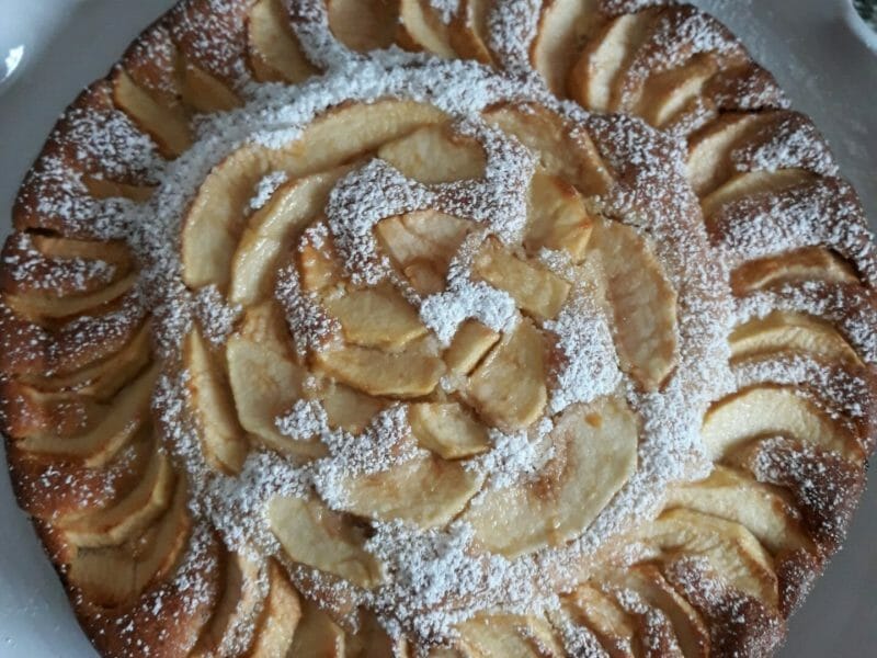 Gâteau aux pommes et mascarpone Thermomix par gisou44