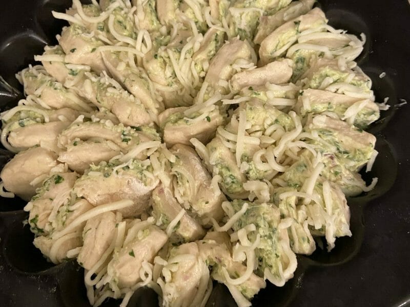 Cliquez pour zoomer ! Pain à l’ail, persil et mozzarella Thermomix par gwladys_11