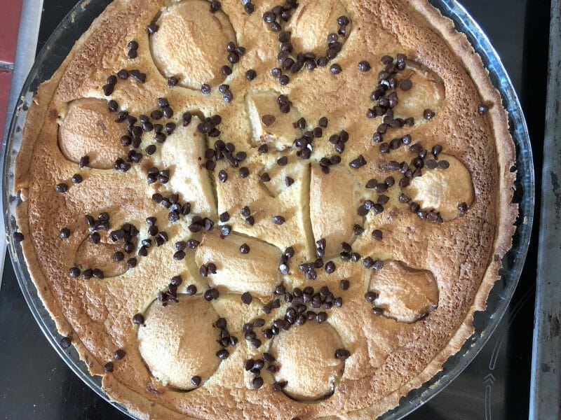 Cliquez pour zoomer ! Tarte amandine aux abricots Thermomix par pommecannelle