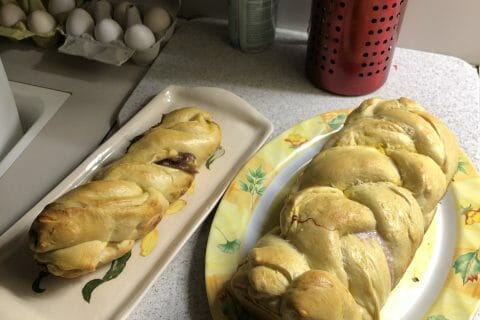 Cliquez pour zoomer ! Brioche salée jambon fromage Thermomix par dede28