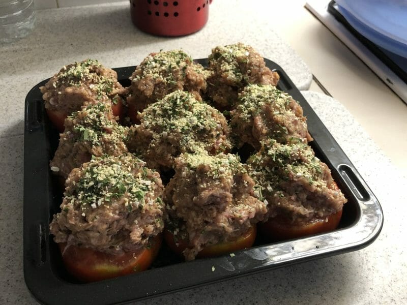 Cliquez pour zoomer ! Tomates farcies Thermomix par dede28