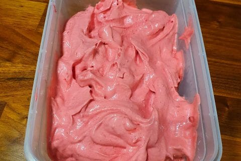 Sorbet framboise Thermomix par Cécilou
