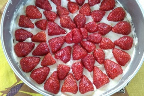 Cliquez pour zoomer ! Tarte aux fraises sans cuisson Thermomix par vanessa66600