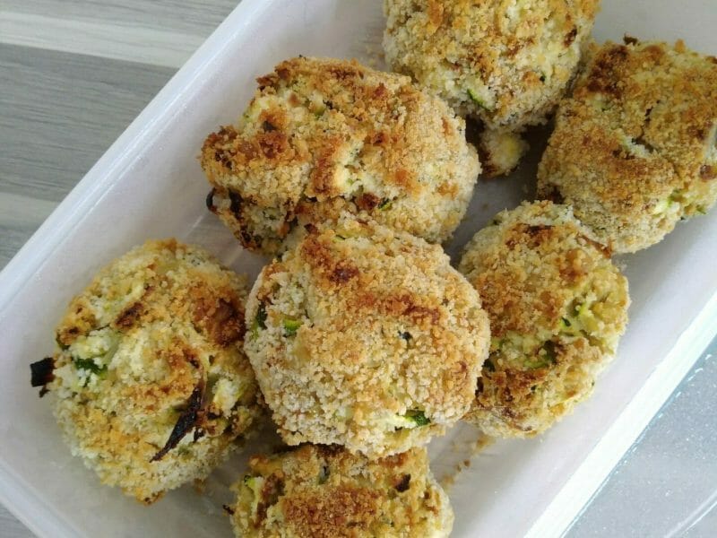 Cliquez pour zoomer ! Boulettes pois chiches et courgettes Thermomix par vanessa66600