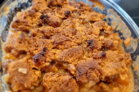 Cliquez pour zoomer ! Crumble aux Pommes Thermomix par Carine