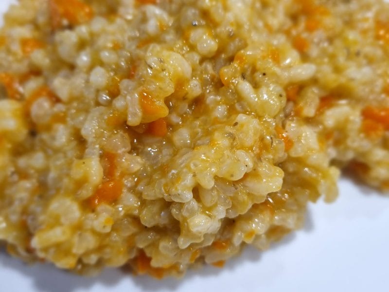 Cliquez pour zoomer ! Risotto champignons et courgettes Thermomix par Carine