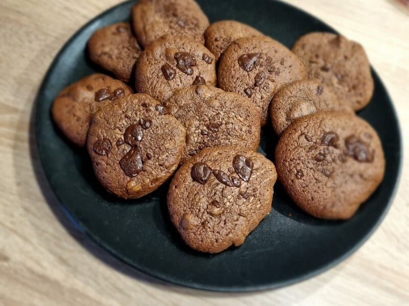 Cliquez pour zoomer ! Cookies brownies Thermomix par Carine