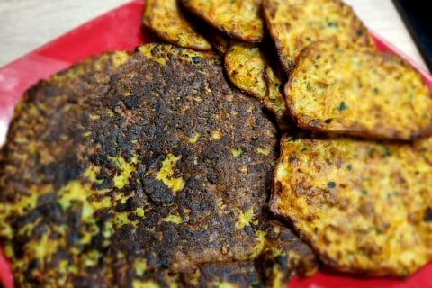 Cliquez pour zoomer ! Paillassons de courgettes Thermomix par Carine