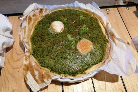 Cliquez pour zoomer ! Quiche épinards et lardons Thermomix par elise_108