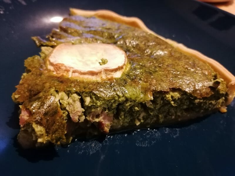 Cliquez pour zoomer ! Quiche épinards et lardons Thermomix par elise_108
