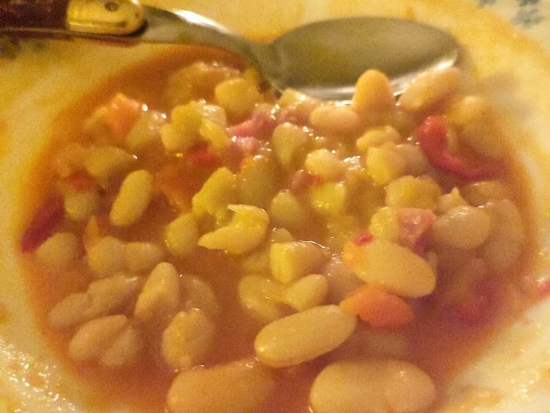 Cliquez pour zoomer ! Mijoté d’haricots blanc légumes et chorizo Thermomix par susi