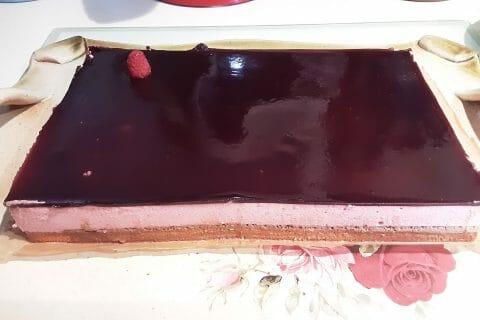 Cliquez pour zoomer ! Bavarois aux framboises Thermomix par mtartinette