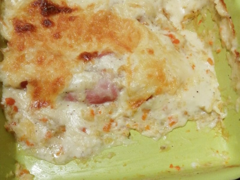 Cliquez pour zoomer ! Roulés gratinés de jambon aux légumes Thermomix par mtartinette