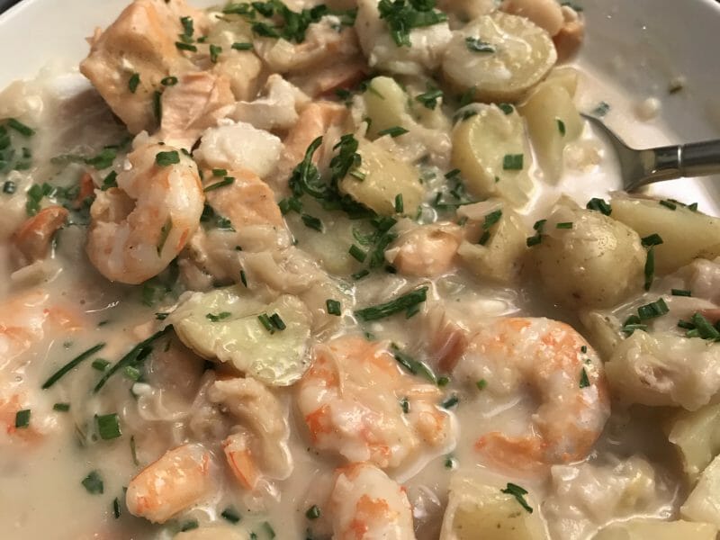 Cliquez pour zoomer ! Blanquette de la mer Thermomix par stephanie_486