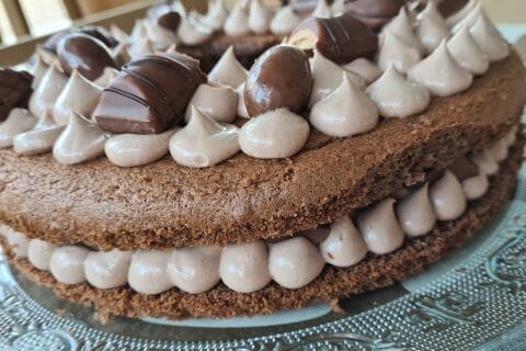 Cliquez pour zoomer ! Layer cake Kinder Bueno Thermomix par pamela_f