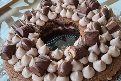 Cliquez pour zoomer ! Layer cake Kinder Bueno Thermomix par pamela_f